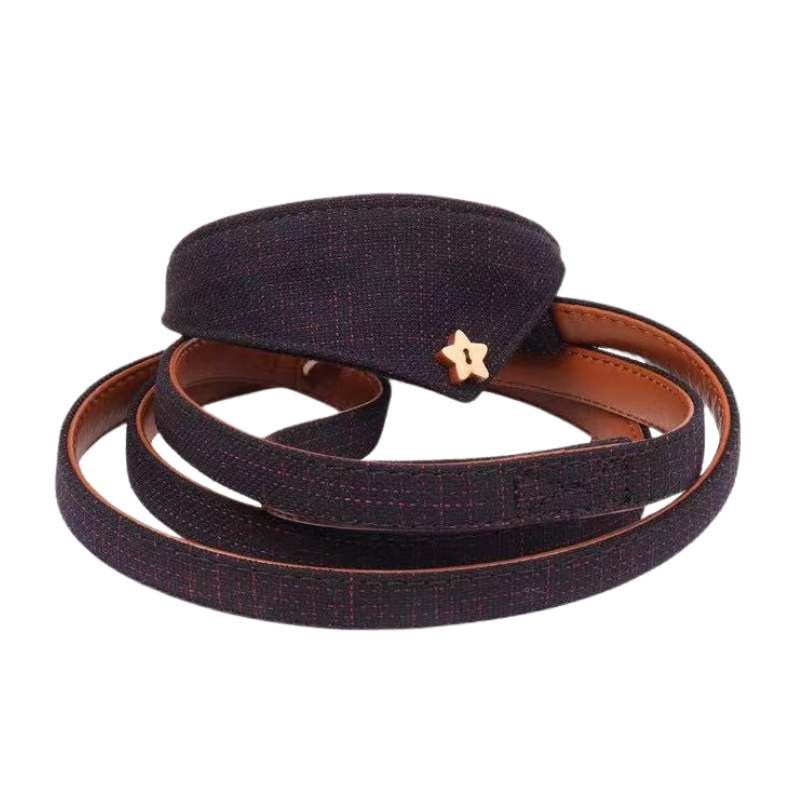 Tweed Collar & Leash Set: Urban Chic Series
