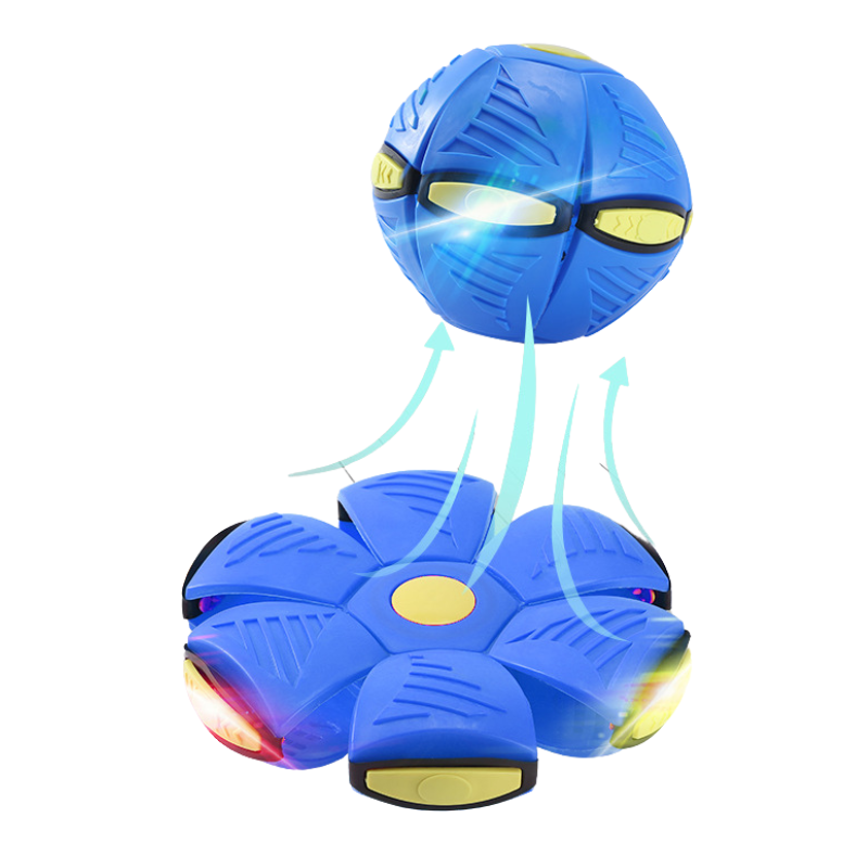 Pet Ball Toy: Bouncing Glow Collection