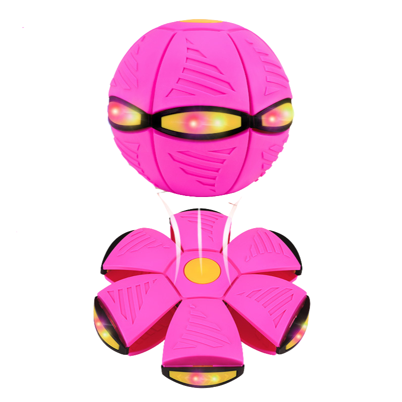 Pet Ball Toy: Bouncing Glow Collection