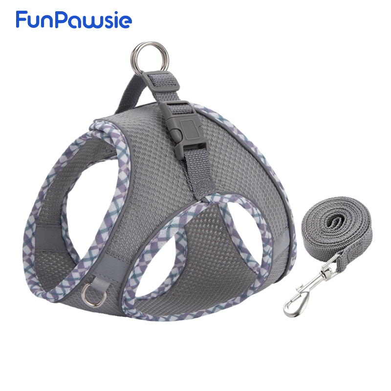 Mesh Pet Harness Set: Comfort Breath Series