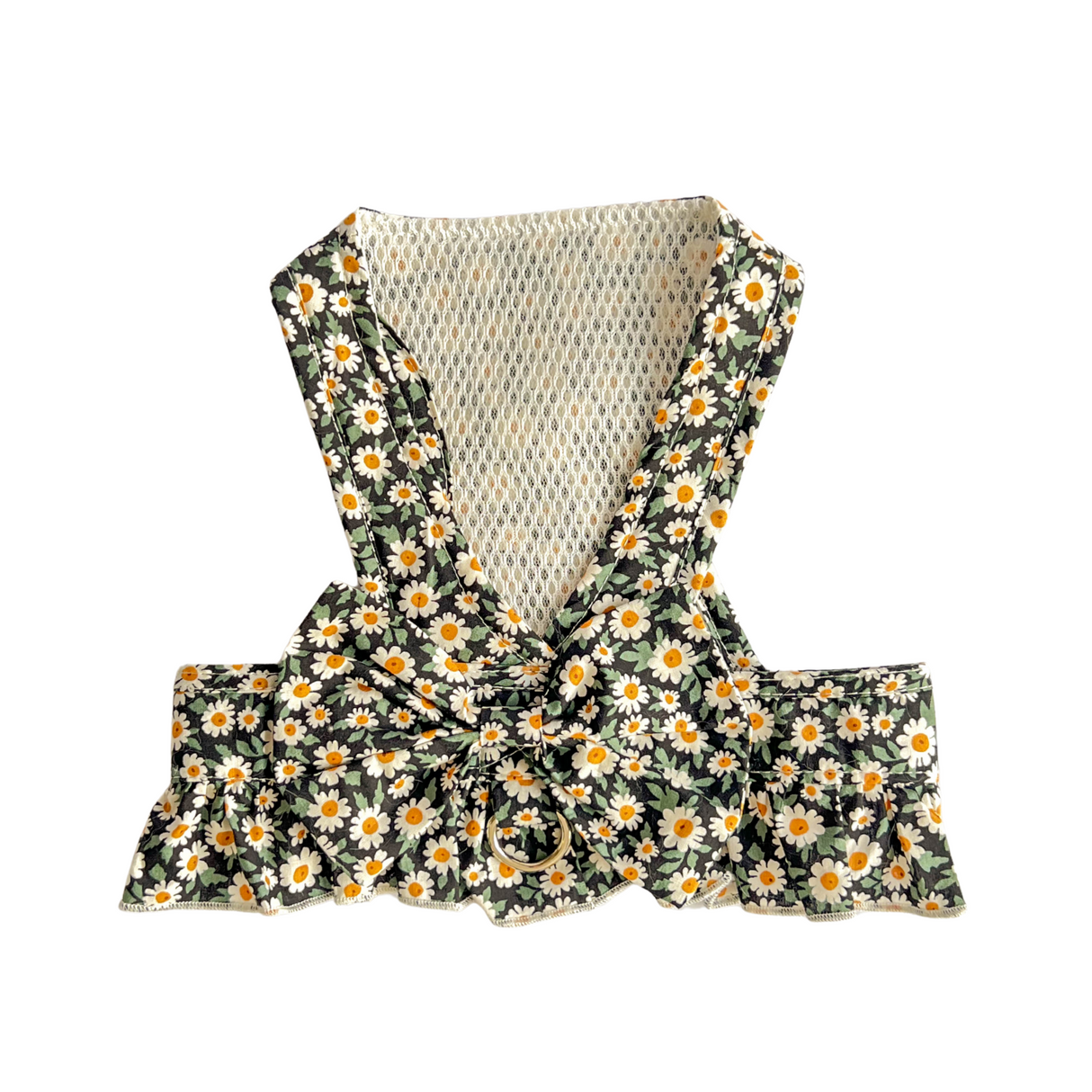 Pet Floral Harness: Stylish and Comfortable Design