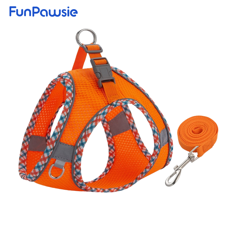 Mesh Pet Harness Set: Comfort Breath Series