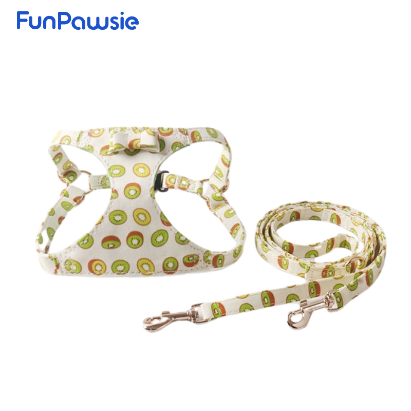 Fruit Duck Pet Harness Set: Fun Outing Series