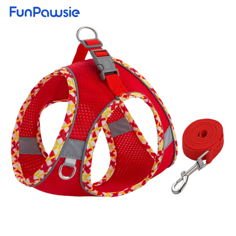 Mesh Pet Harness Set: Comfort Breath Series