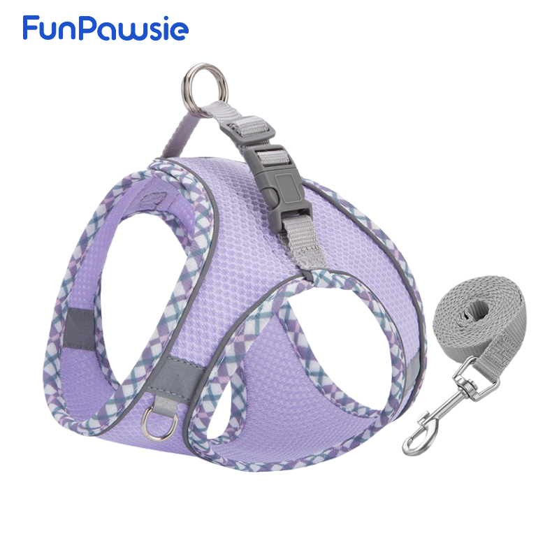 Mesh Pet Harness Set: Comfort Breath Series