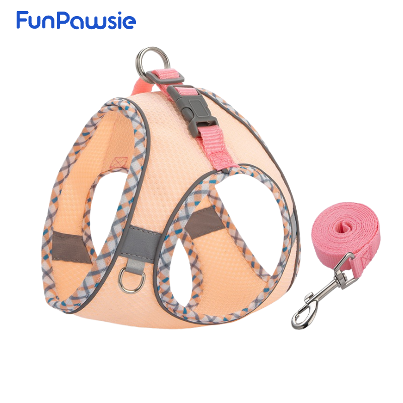 Mesh Pet Harness Set: Comfort Breath Series