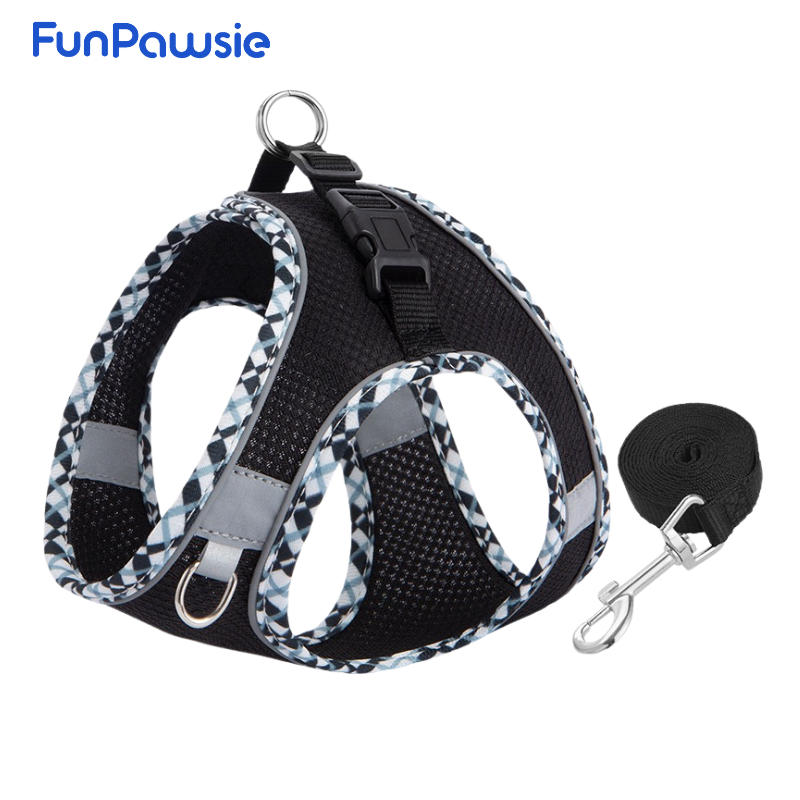Mesh Pet Harness Set: Comfort Breath Series
