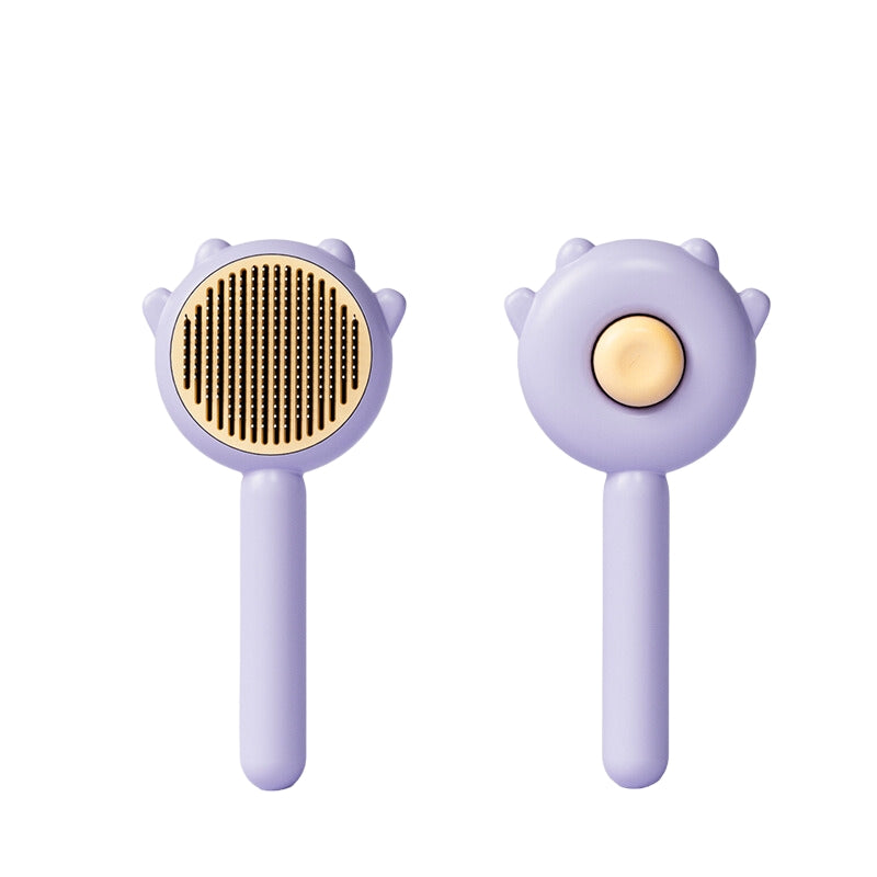Kitty-Contour Brush: Feline Beauty & Wellness Grooming