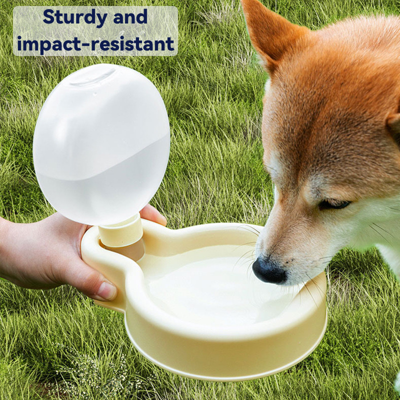 Pet Water Dispenser: Leak-Proof Travel Feeding Bowl