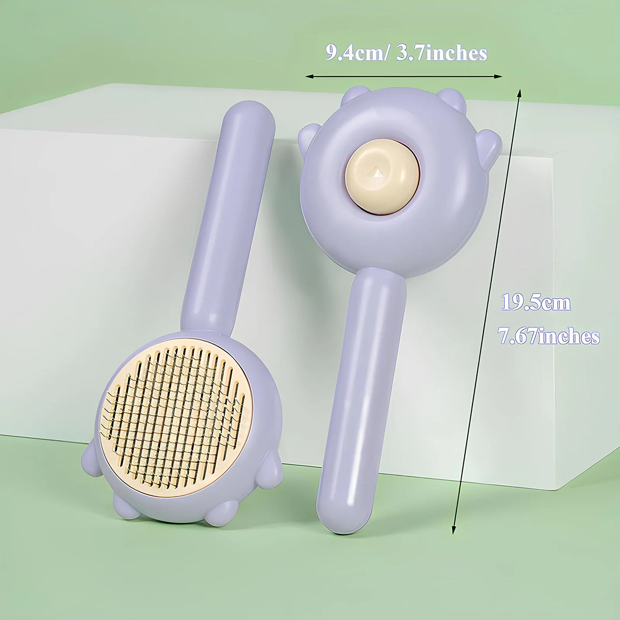 Kitty-Contour Brush: Feline Beauty & Wellness Grooming