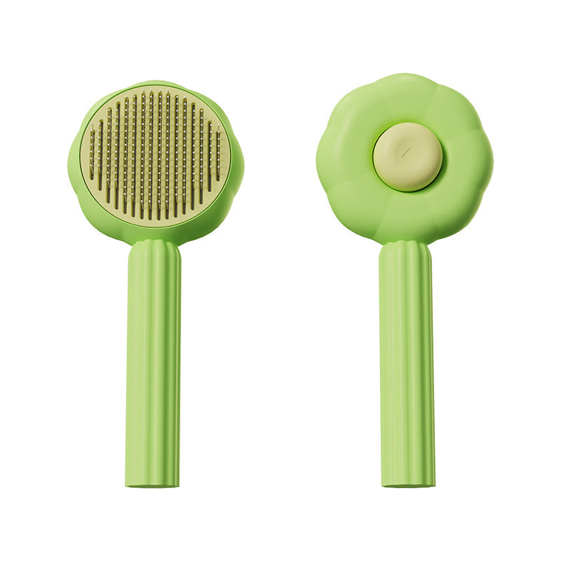 Sunflower Shine Brush: Blooming Beauty in Grooming