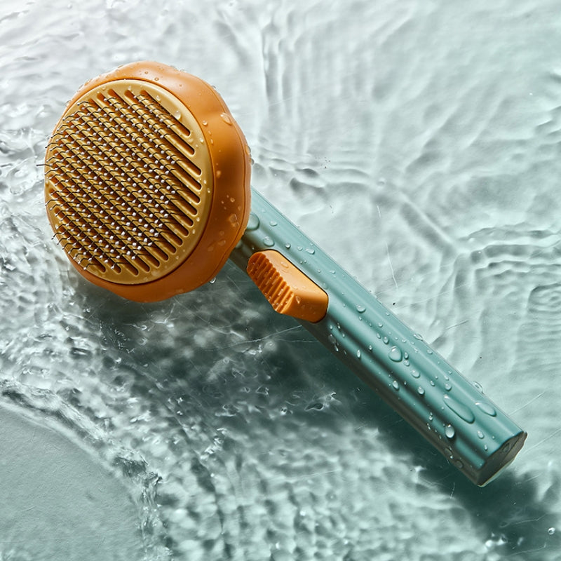 PumpkinSpa Brush: One-Click De-shedding Excellence