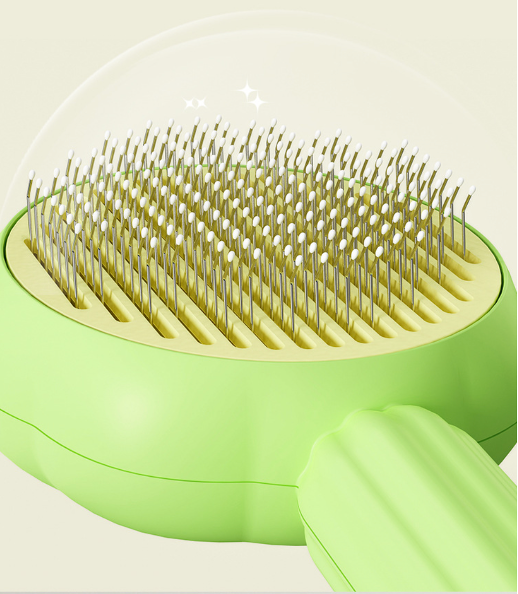 Sunflower Shine Brush: Blooming Beauty in Grooming