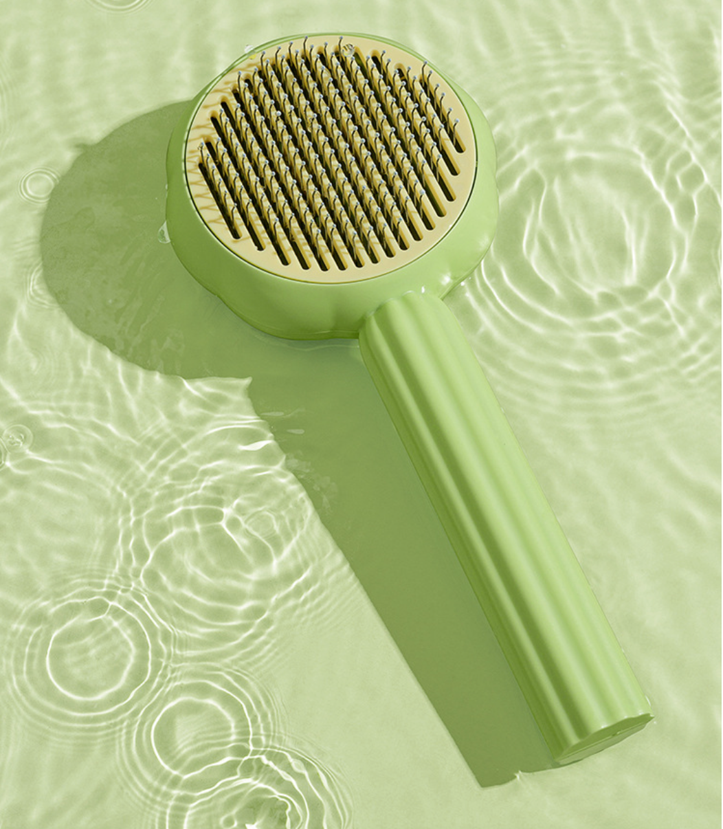 Sunflower Shine Brush: Blooming Beauty in Grooming