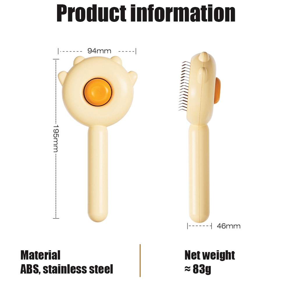 Kitty-Contour Brush: Feline Beauty & Wellness Grooming