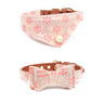 Floral French Series Pet Collar (Pearl & Bow Tie Style)