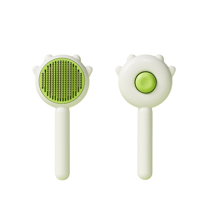Kitty-Contour Brush: Feline Beauty & Wellness Grooming
