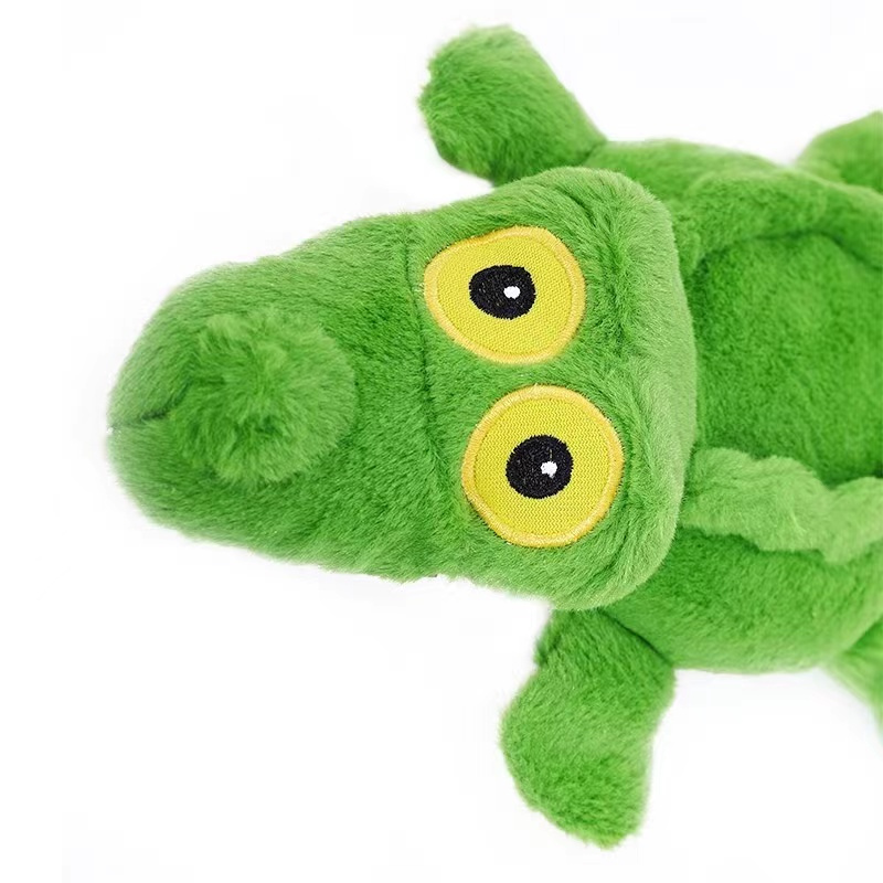 Pet Toy: Alligator Plush Chew Toy