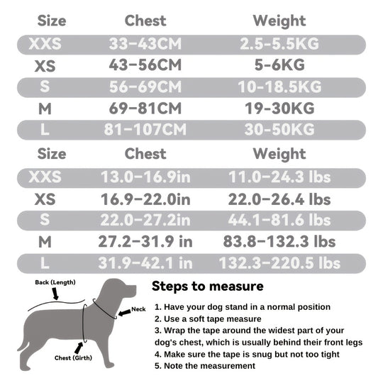 High-Visibility Nylon Pet Harness Set: Active Guard Series