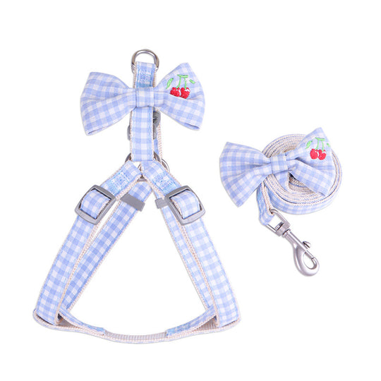 Pet Harness and Leash Set: Fruity Delight Collection