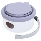 Portable Collapsible Bowl & Poop Bag Holder