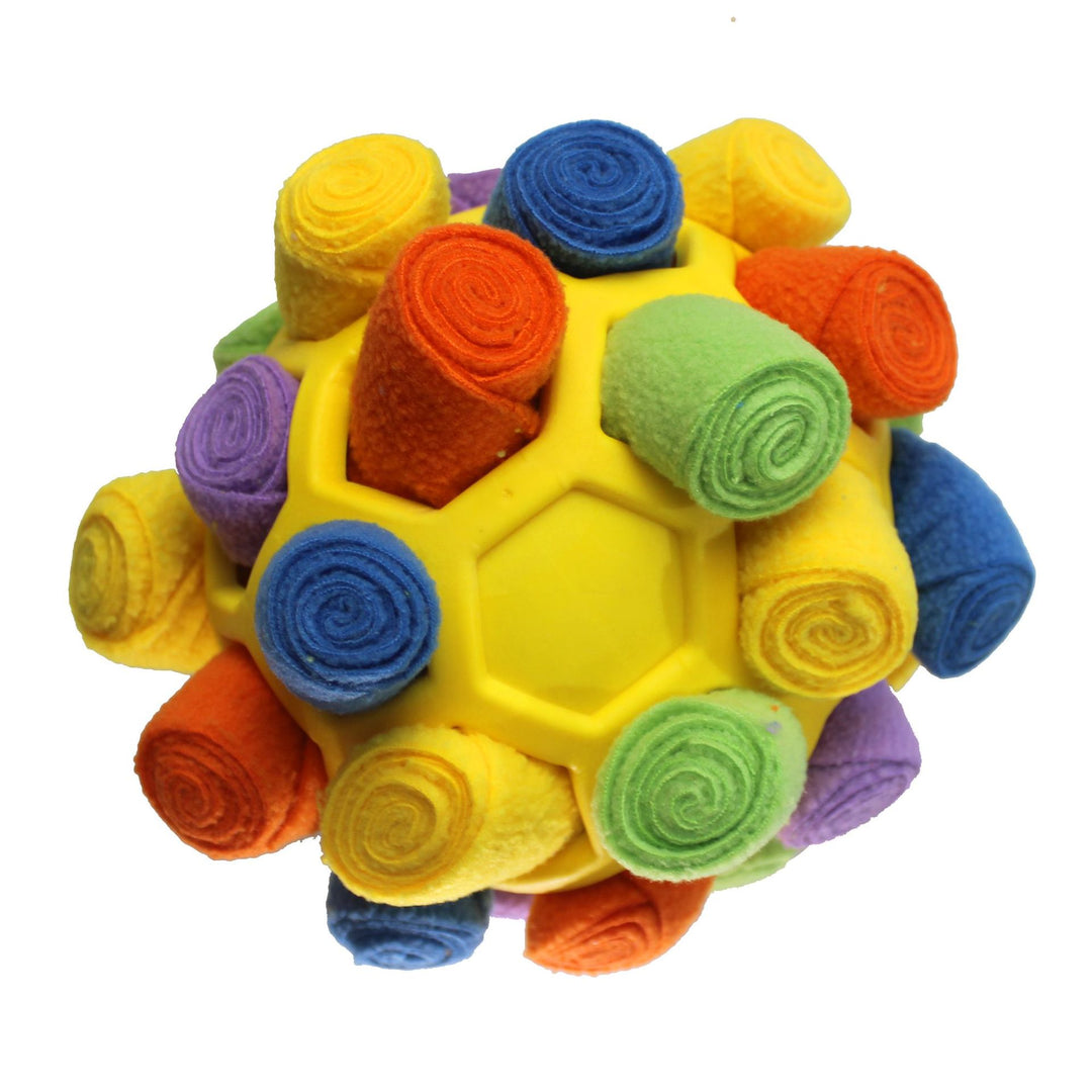 Pet Toy: Rainbow Treat Puzzle Ball