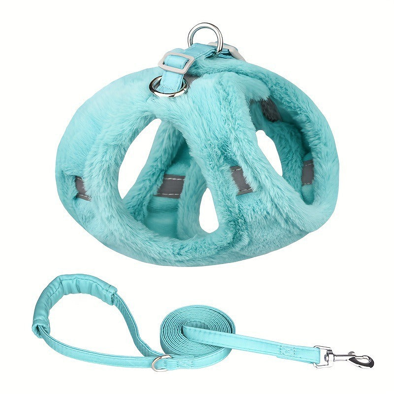 Pet Harness: Cozy Fleece Comfort Series