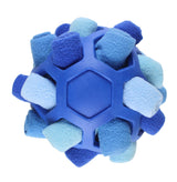 Pet Toy: Rainbow Treat Puzzle Ball