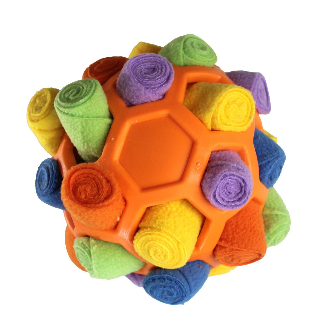 Pet Toy: Rainbow Treat Puzzle Ball