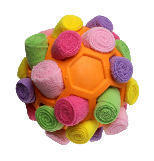 Pet Toy: Rainbow Treat Puzzle Ball