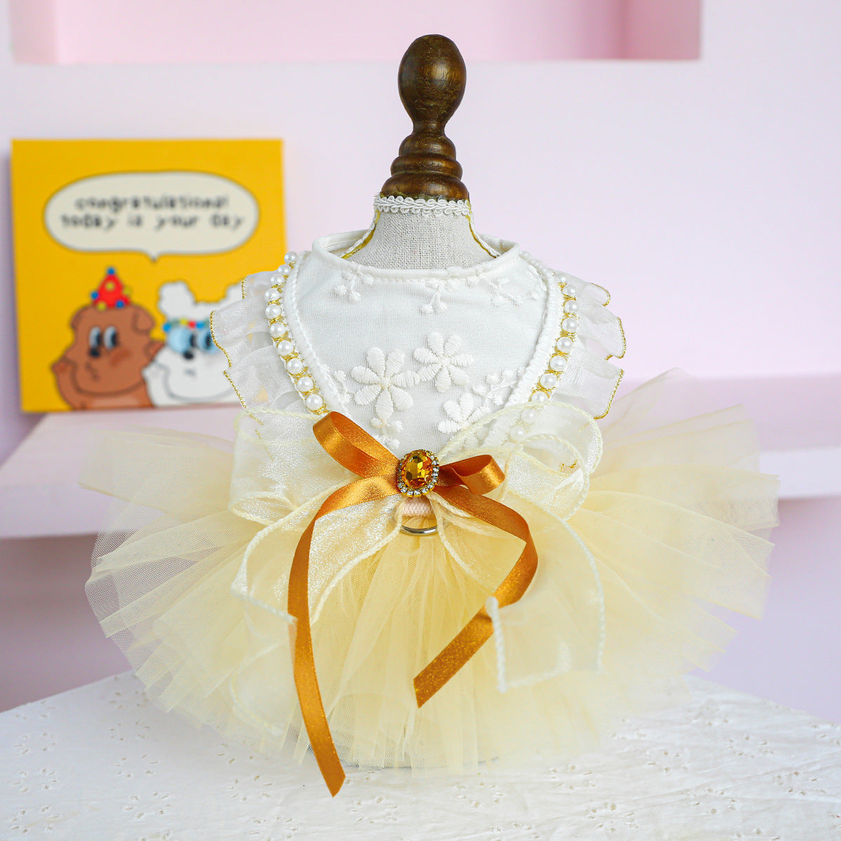 Pet Wedding Couture Harness Dress Collection