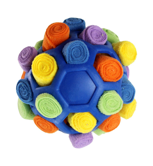 Pet Toy: Rainbow Treat Puzzle Ball