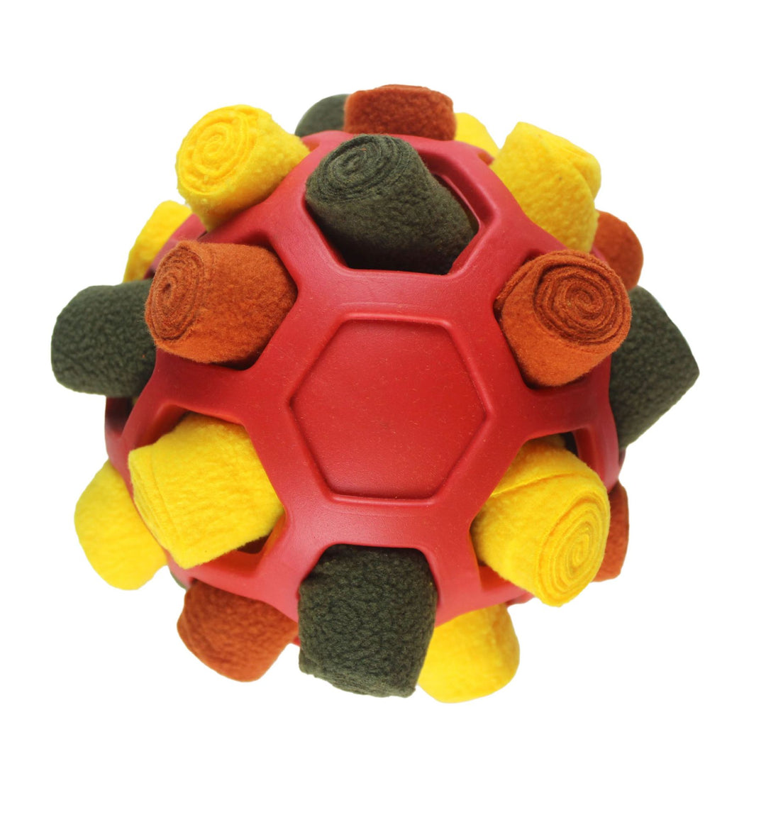 Pet Toy: Rainbow Treat Puzzle Ball