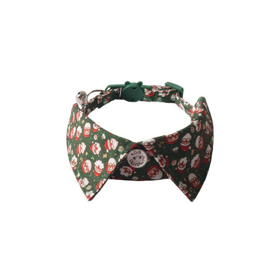 Pet Holiday Collar: Santa Design