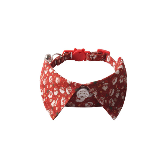 Pet Holiday Collar: Santa Design