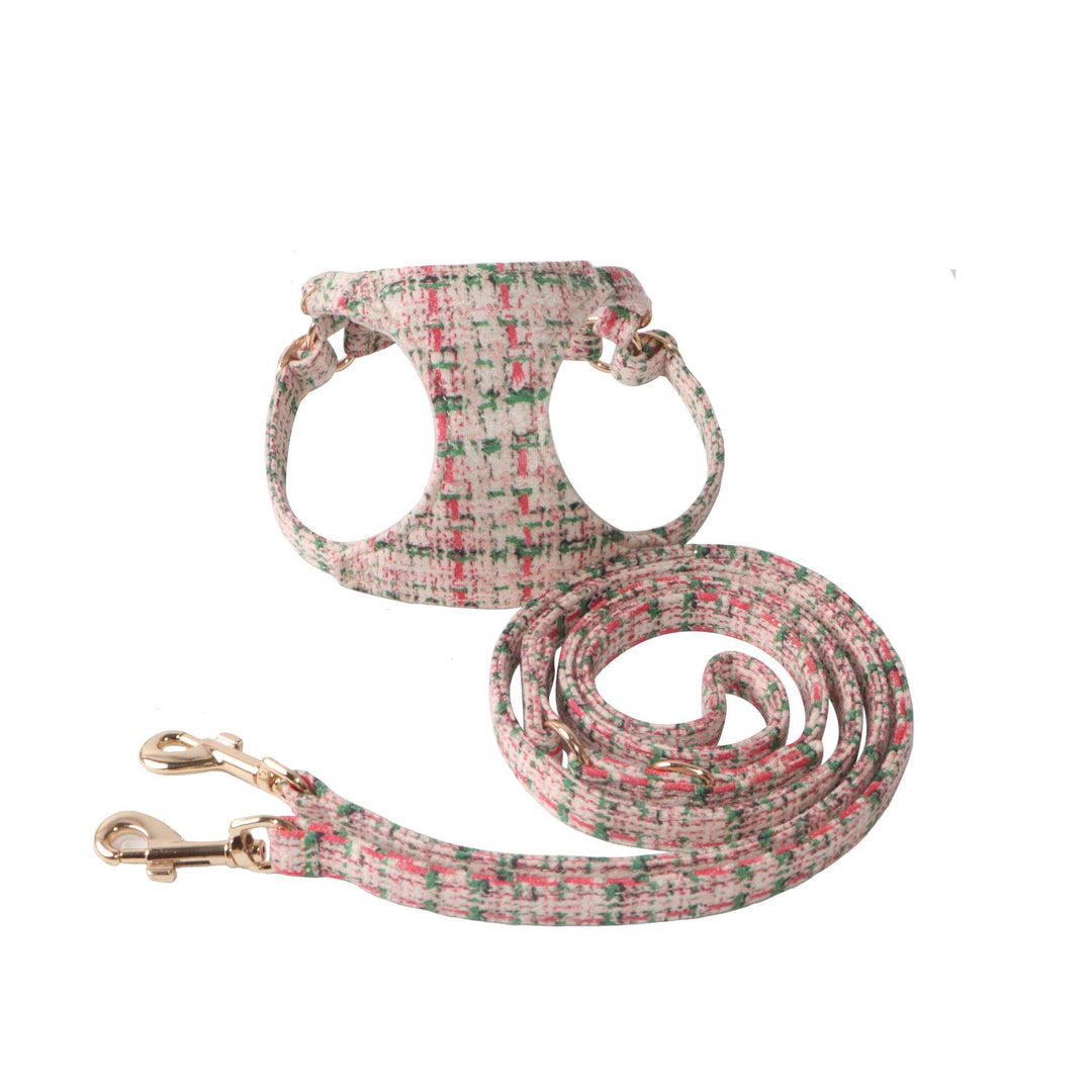 Plaid Pet Harness: Cozy Classic Series