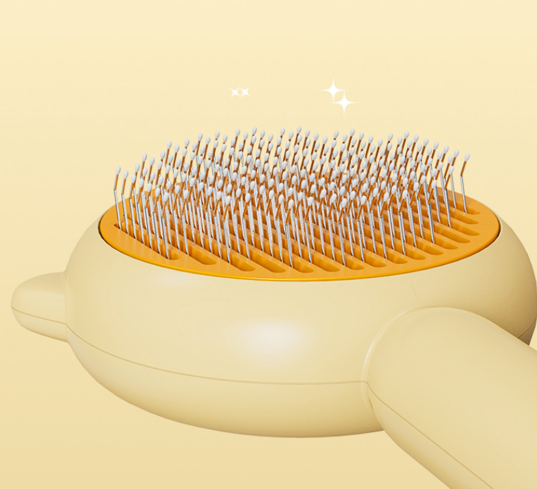 Kitty-Contour Brush: Feline Beauty & Wellness Grooming
