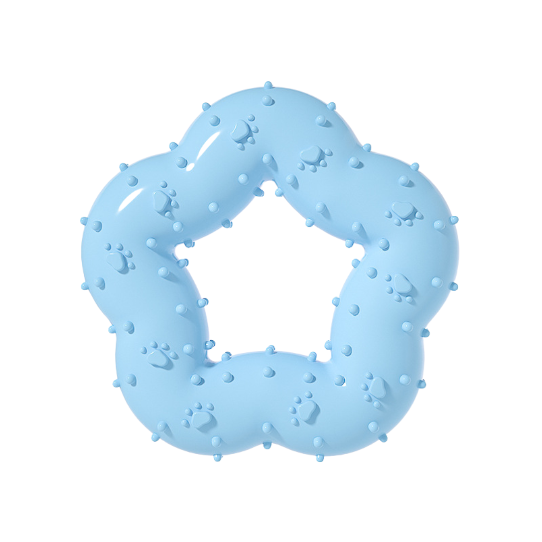 Pet Toy: Chewy Blossom Star