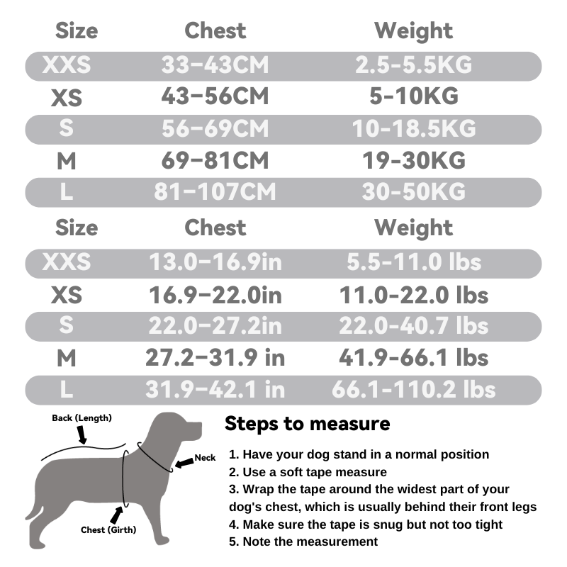 High-Visibility Nylon Pet Harness Set: Active Guard Series