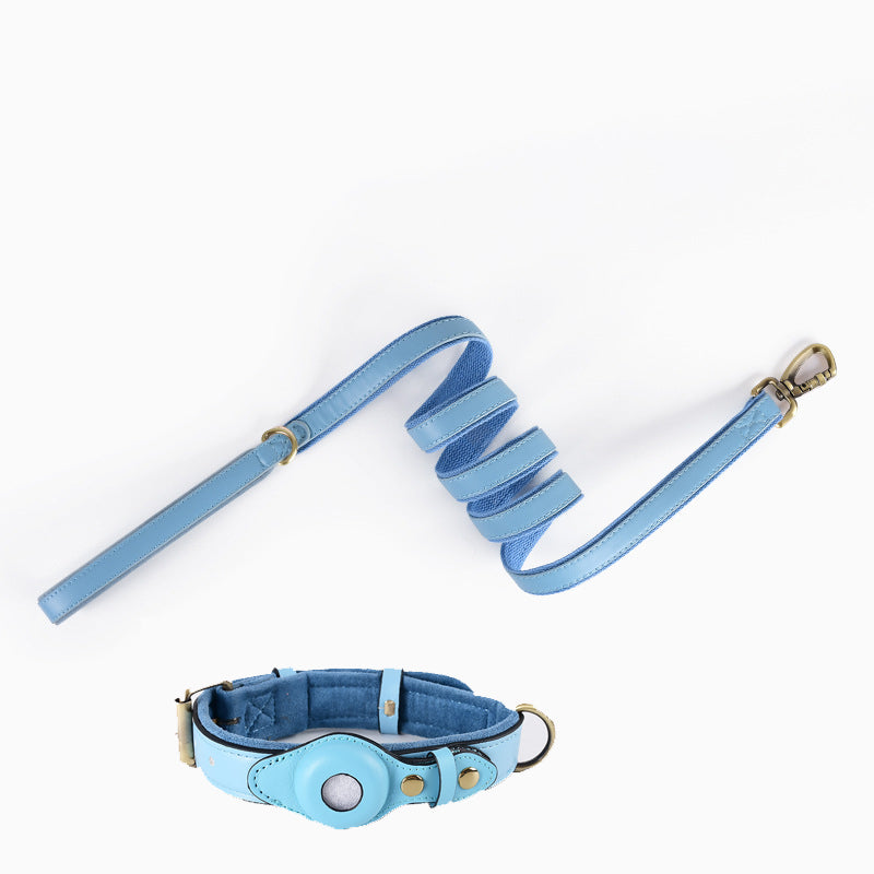 Luxe Eco-Leather Leash: Hardware Accents